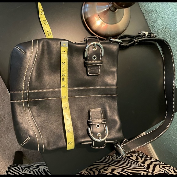 Small Black Coach Purse. EUC - Picture 6 of 6